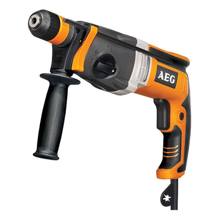 بتن کن 3 کاره چهار شیار 1010 وات AEG مدل KH28 Super XE AEG KH 28 Super XE Rotary Hammer Drill